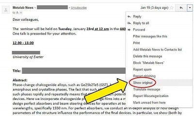 Suspicious email and attachments