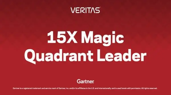 Verites-Gartner Veritas رهبر Gartner 2020