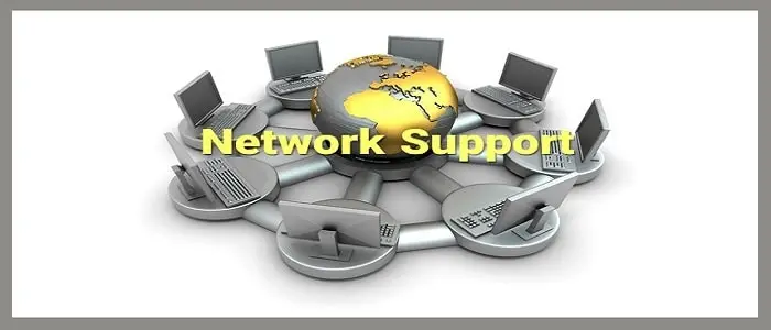 پشتیبانی شبکه- Network Support پشتیبانی شبکه