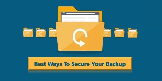 روشهای بکاپ گیری امن داده ها