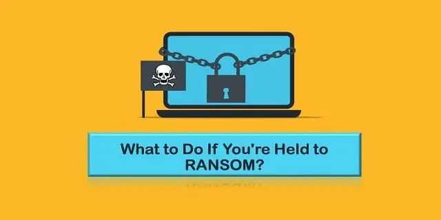 هنگام دریافت باج افزار چه باید کرد؟