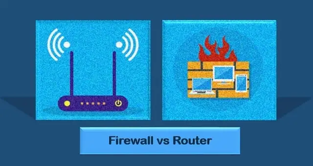 firewall vs Router تفاوت فایروال و روتر firewall vs Router